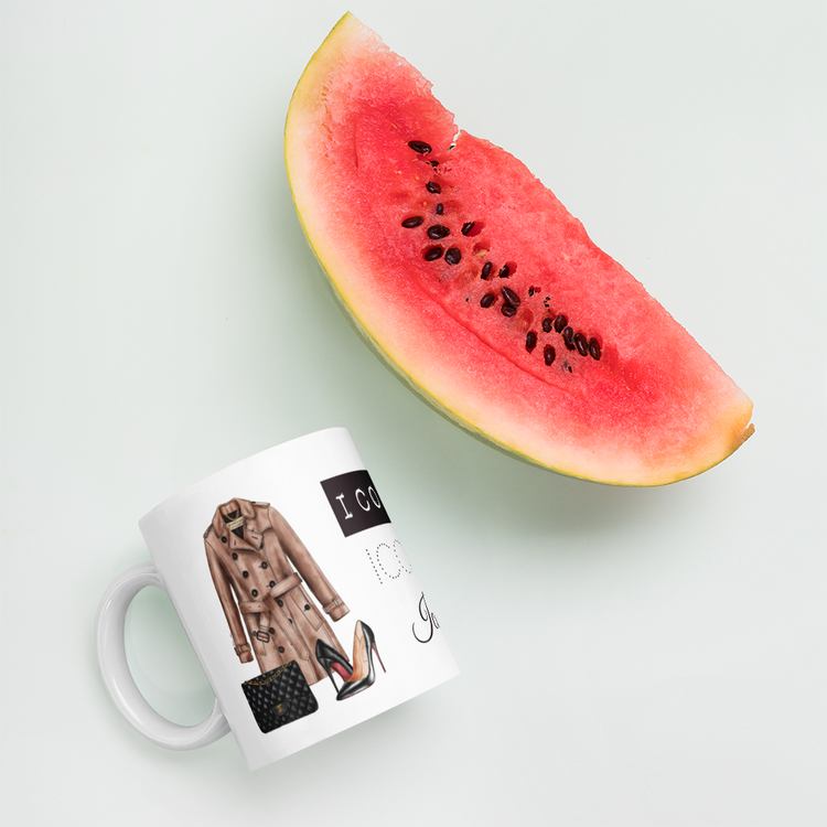 Iconic Designer Inspired - Tea Cup Coffee Mug- Burberry Louboutin Chanel