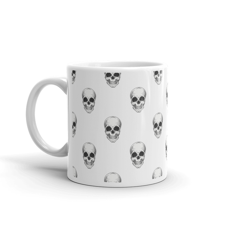 Skull Ceramic Coffee Mug