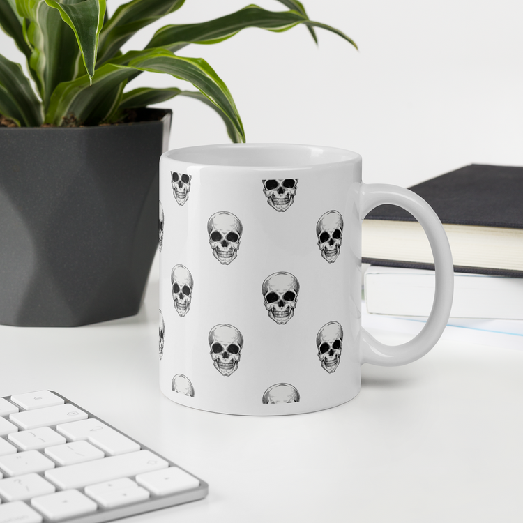 Skull Ceramic Coffee Mug