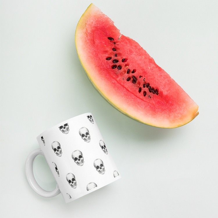 Skull Ceramic Coffee Mug