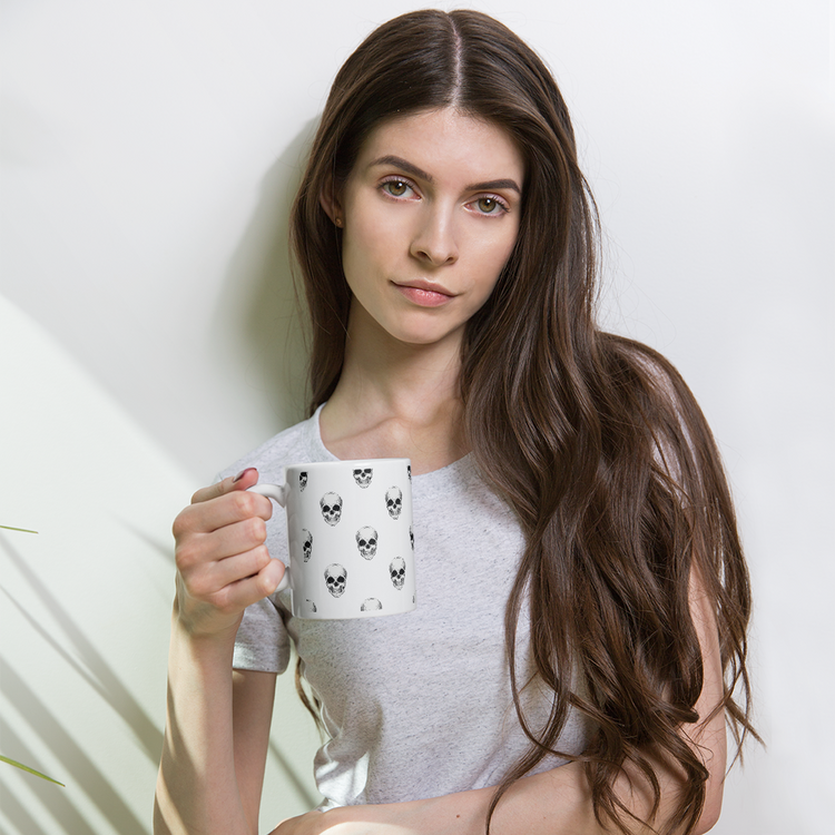 Skull Ceramic Coffee Mug