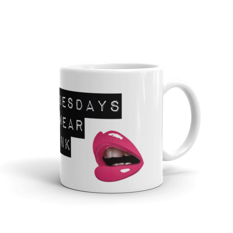 On Wednesdays We Wear Pink - Coffee Mug - Tea Cup