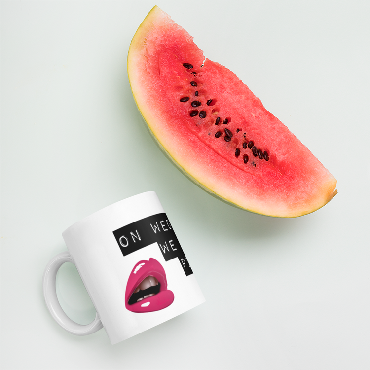On Wednesdays We Wear Pink - Coffee Mug - Tea Cup