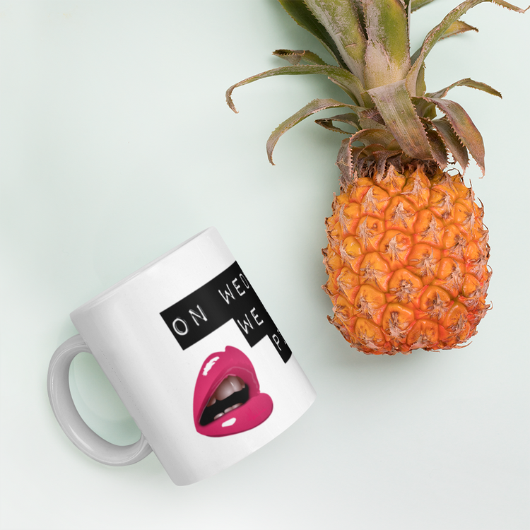 On Wednesdays We Wear Pink - Coffee Mug - Tea Cup