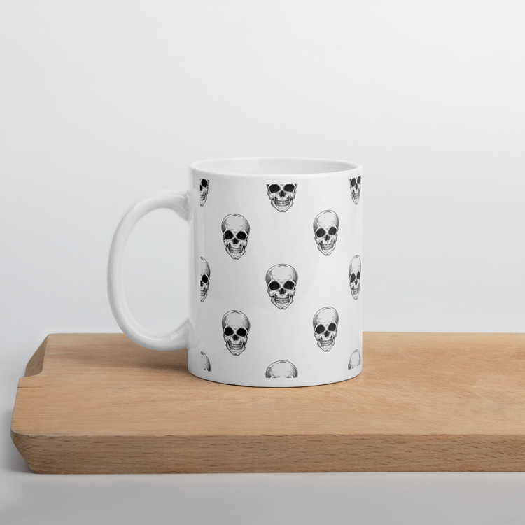 Skull Ceramic Coffee Mug