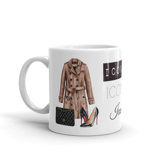 Iconic Designer Inspired - Tea Cup Coffee Mug- Burberry Louboutin Chanel